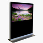 Macchina LCD di pubblicità di Android del touch screen del chiosco del totem orizzontale dei sistemi