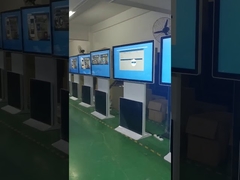 Segnaletica pubblicitaria LCD 4K da interno da 75