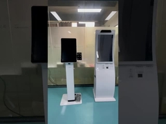 Progettazione di touch screen a 23,6 pollici del chiosco self service di Mini Curved che ordina per il fast food