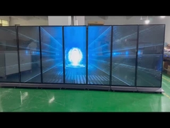 69.3 pollici all'interno ultra-sottile LCD stand libero full screen digital signage