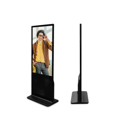 Contrassegno di Digital del chiosco del touch screen di condizione del pavimento dell'OEM 55inch per l'ordinazione di self service