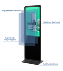 Il visualizzatore digitale LCD di FHD UHD scherma il chiosco di pubblicità del touch screen della cassa SPCC del metallo