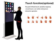 4K touch screen LCD 42 condizione a 65 pollici del pavimento dell'esposizione del contrassegno di 49 50 55 Digital