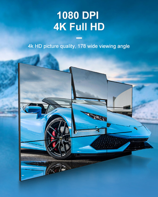46 49 Video Wall 2x2 3x3 4x4 4K a 55 pollici del contrassegno di Digital che fa pubblicità allo schermo d'impionbatura LCD