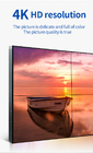 Videowall LCD con cornice ultra sottile da 65 pollici per la pubblicità di display Full HD 3840x2160