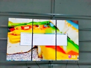 Video pagina LCD a 65 pollici del nero dello schermo 4k 2x2 1*3 1.8mm Gap della parete