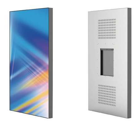 Incastonatura stretta 32 - alto schermo LCD luminoso di pubblicità LCD a 86 pollici del giocatore per la finestra del negozio