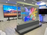 55 65 la video parete commerciale a 75 pollici dell'esposizione OLED ha curvato lo schermo flessibile