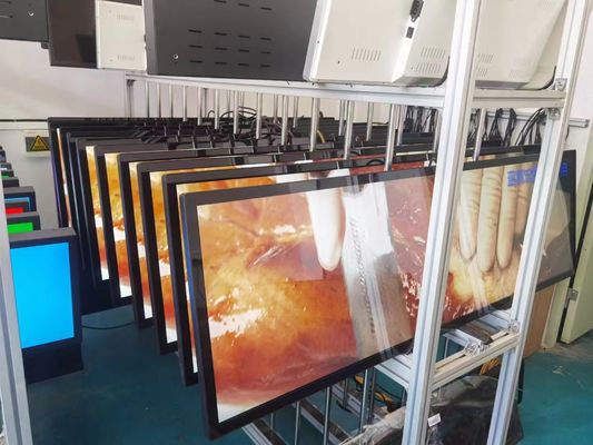 19.5 24 34 43 65 75 pollici montaggio a parete LCD a barra allungata Display TFT LCD Modulo 4K