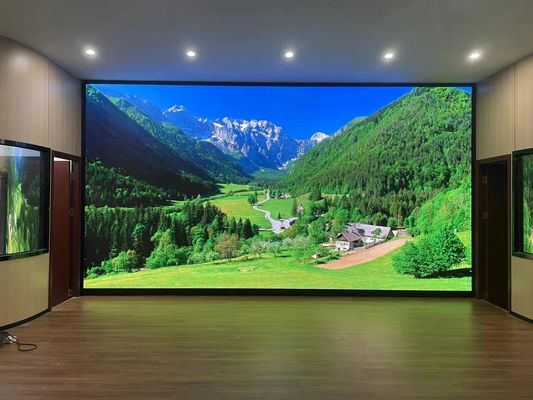 COB Mini LED HD Direct Display Indoor LED TV per Smart Office Meeting 135&quot; Grande schermo