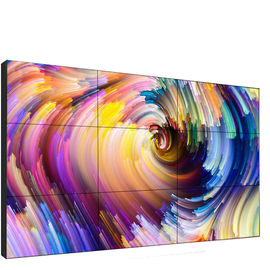 Samsung/LG ultra restringono la struttura nera 3x3 2x2 46" 47" 49" 55" del metallo dell'incastonatura 3.5mm1.8mm pollice HANNO FATTO la video parete LCD