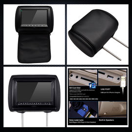 Monitor a 9 pollici USB/deviazione standard della poggiatesta del sedile posteriore del lettore DVD HD del tetto dell'automobile del touch screen