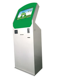 Chiosco a 22 pollici del touch screen dell'esposizione del lettore di schede del chiosco self service RFID dell'ingresso