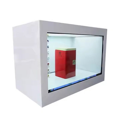 Casella di ologrammi 3D da 22 pollici vetrina LCD trasparente