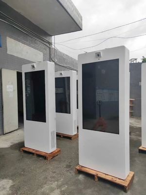 Chiosco di segnaletica digitale LCD esterna 43-65 pollici 1920x1080 touch screen