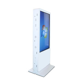 Totem LCD di alta luminosità dello schermo di Digital del contrassegno del touch screen capacitivo a 55 pollici del chiosco
