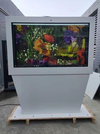 Chiosco all'aperto dello schermo del paesaggio del monitor 65inch 55inch 43inch di recinzione del menu TV di Digital del cavalletto