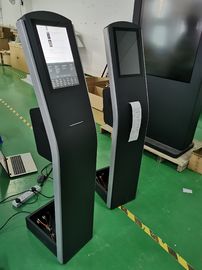 12.1 pollice piano in piedi capacitivo touch screen chiosco con stampante THERMAL integrato Android o PC OS per chiosco di pagamento