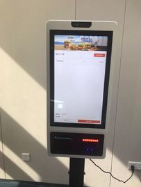 Terminale a 32 pollici del chiosco di attività bancarie di self service di Nfc chiosco del touch screen di Ture Falt Pcap di 10 punti