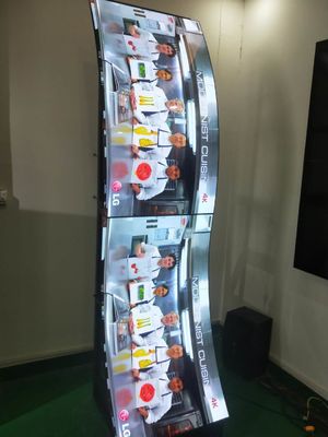 OLED 55&quot; giocatore di pubblicità del cavalletto di 1920x1080 400cd/m2