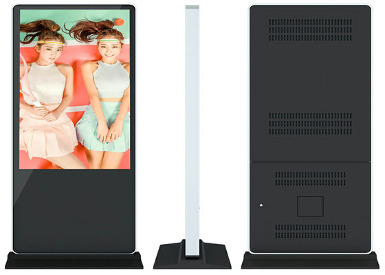 Condizione del pavimento 32inch di Android 5,1 del vetro temperato del chiosco del contrassegno di Digital
