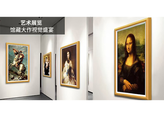 Contrassegno di legno della galleria per la struttura astuta della foto di Digital