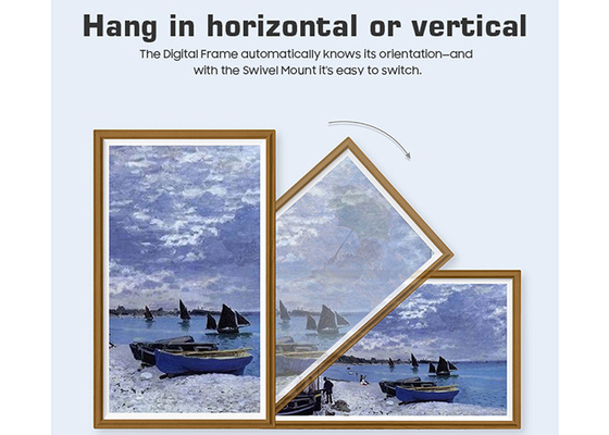 Contrassegno di legno della galleria per la struttura astuta della foto di Digital