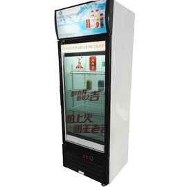 Frigorifero trasparente commerciale dello schermo dell'affissione a cristalli liquidi del Lg con il congelatore singolo Media Player