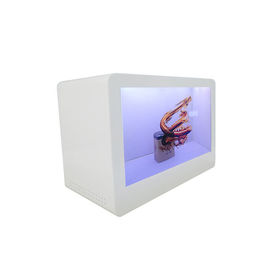 Vetrina LCD trasparente piena TFT metallo/dell'acrilico HD per il contro fisico medica