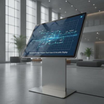 Prodotti di segnaletica digitale interattiva da 2 mm con precisione del tocco progettati per input tattili ad alta precisione e opzioni di visualizzazione versatili in luoghi pubblici