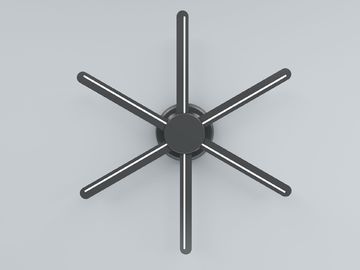 La pubblicità dell'ologramma 3D di Wifi 65cm visualizza il video olografico della foto del fan 3D del LED per l'ologramma del proiettore di Antivari 3d del deposito