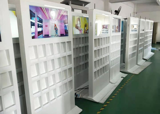 3G cabina della foto di condizione del pavimento del touch screen 450cd/m2 55in