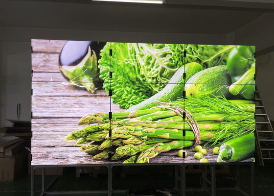 Incastonatura fissata al muro 500nits LG della video TV parete a 55 pollici 1.8mm del supporto 250W