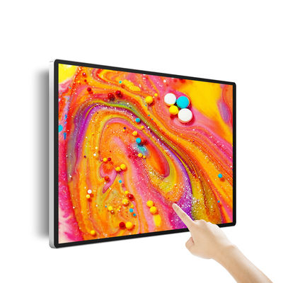 CPU 300cd/m2 RK3368 a 32 pollici fissato al muro del touch screen 3.6GHz di Media Player